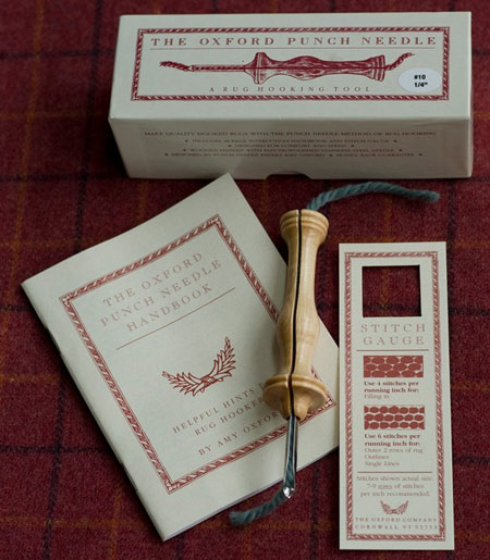 Oxford Punch Needle Set includes box, ref guide, & gauge